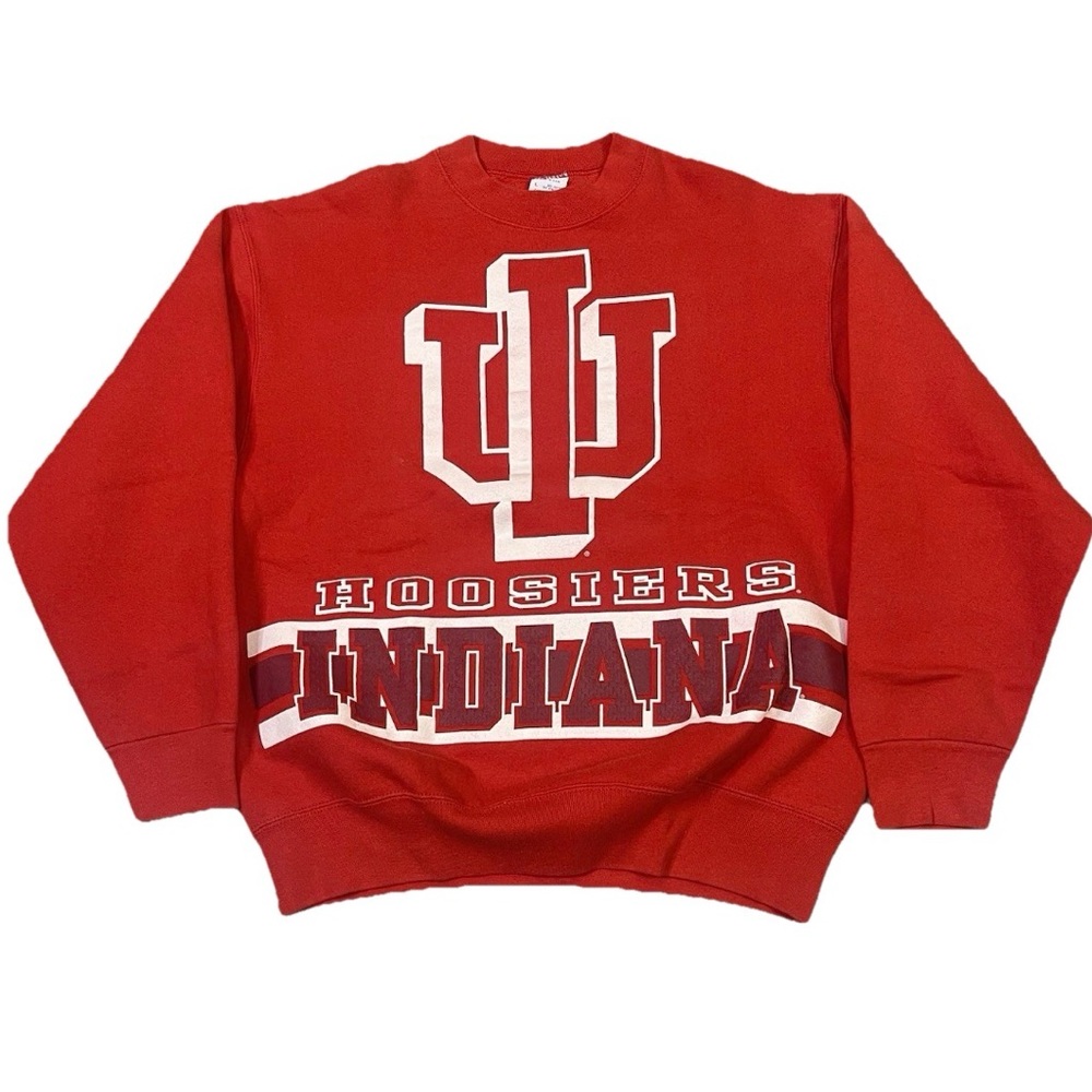 Vintage Indiana Hoosiers IU Crewneck Sweatshirt – Made in USA (L)